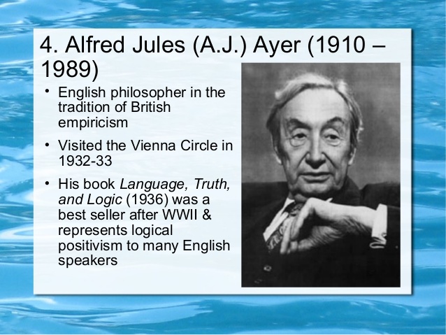Ulasan Kritis terhadap Pemikiran Alfred Jules Ayer
